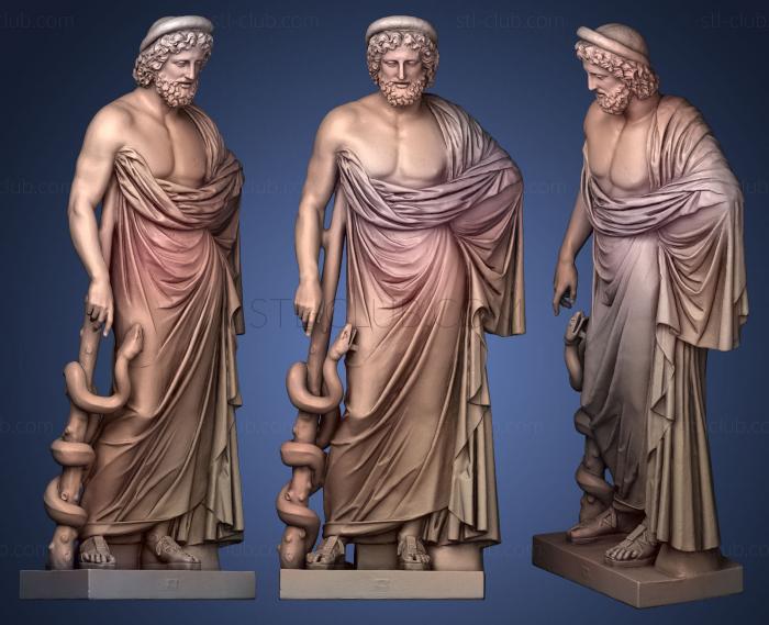 3D model Asklepios Giustini (STL)